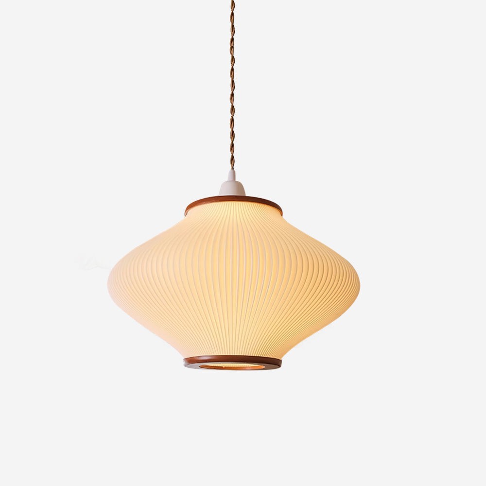 French Style Pine Bell Pendant Lamp K495