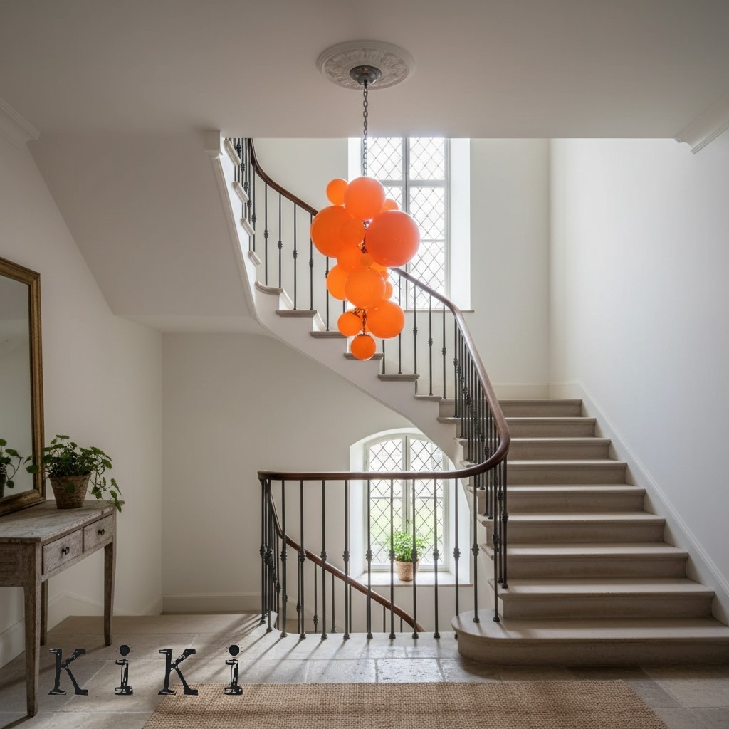 Modern Long Grape Glass Chandelier K2347