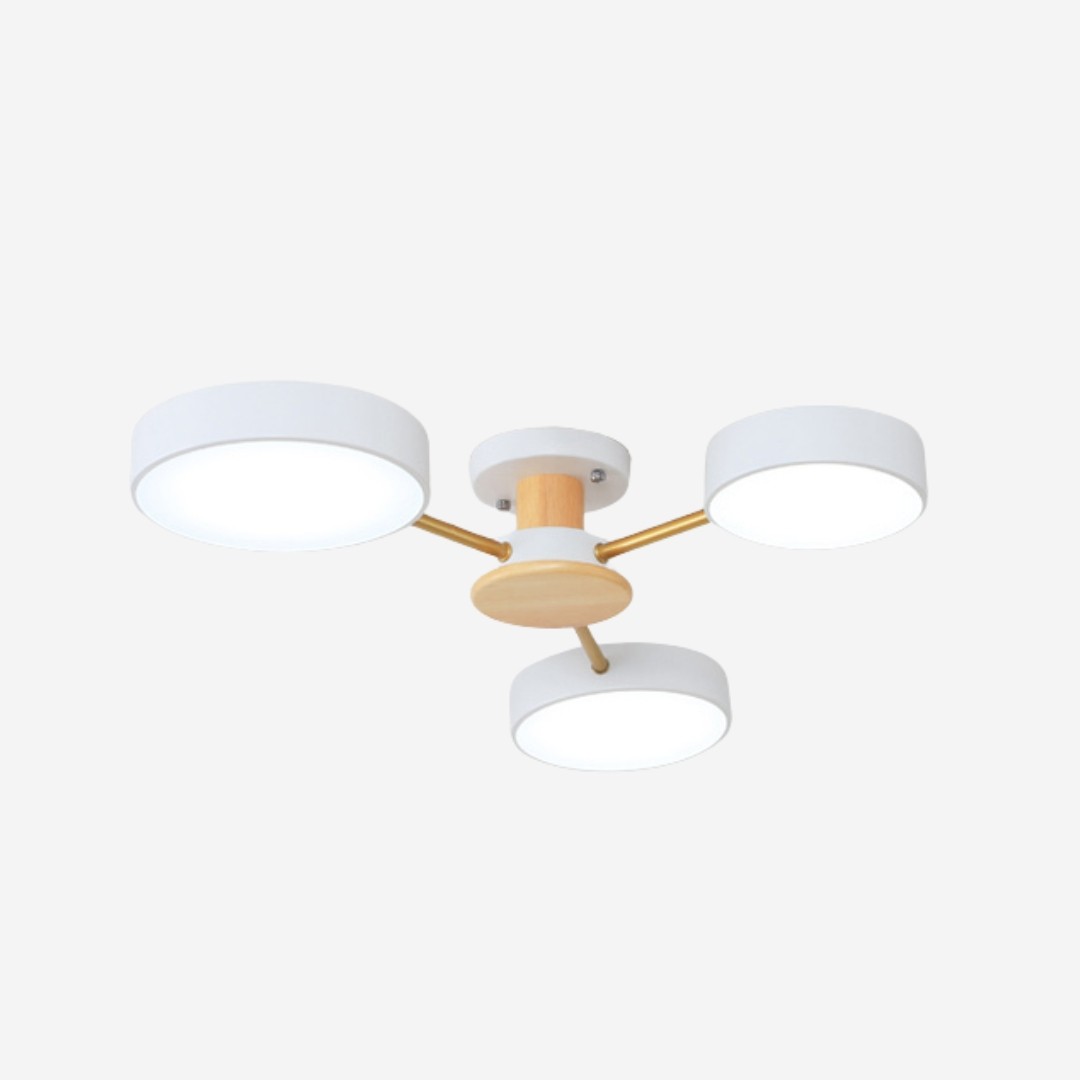 Nordic Multi Heads Round Led Ceiling Light K934