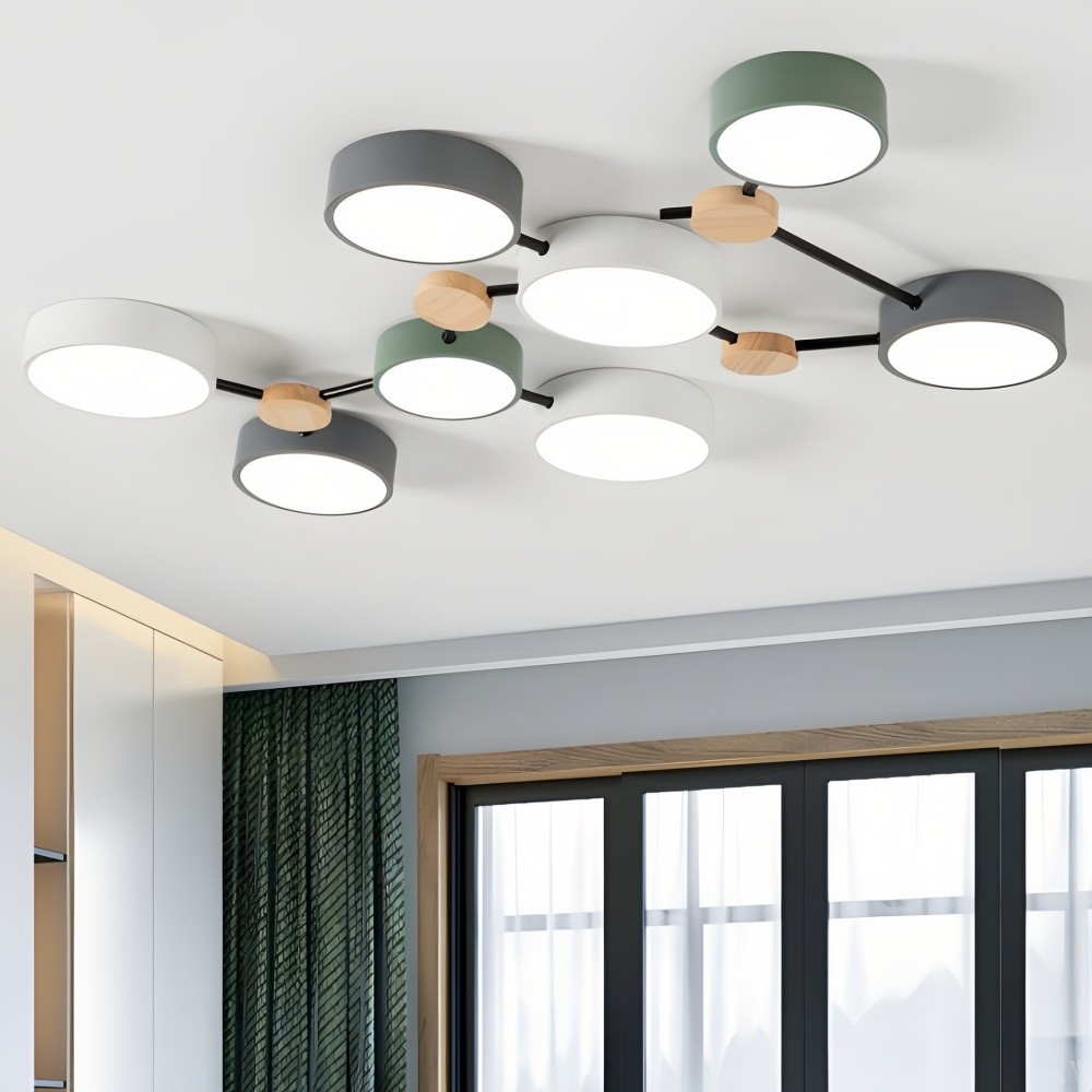 Nordic Wood Branch Led Ceiling Light K932