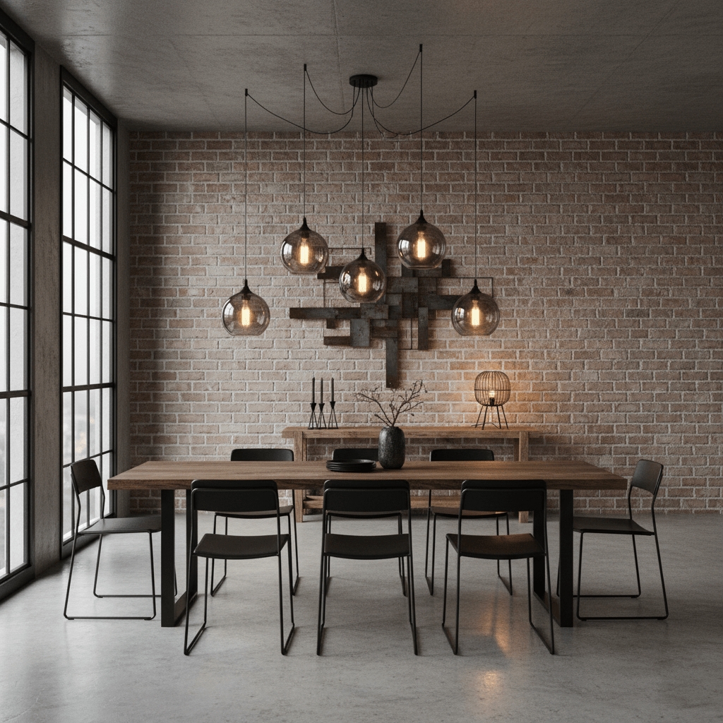 Bottle Pendant Light D363