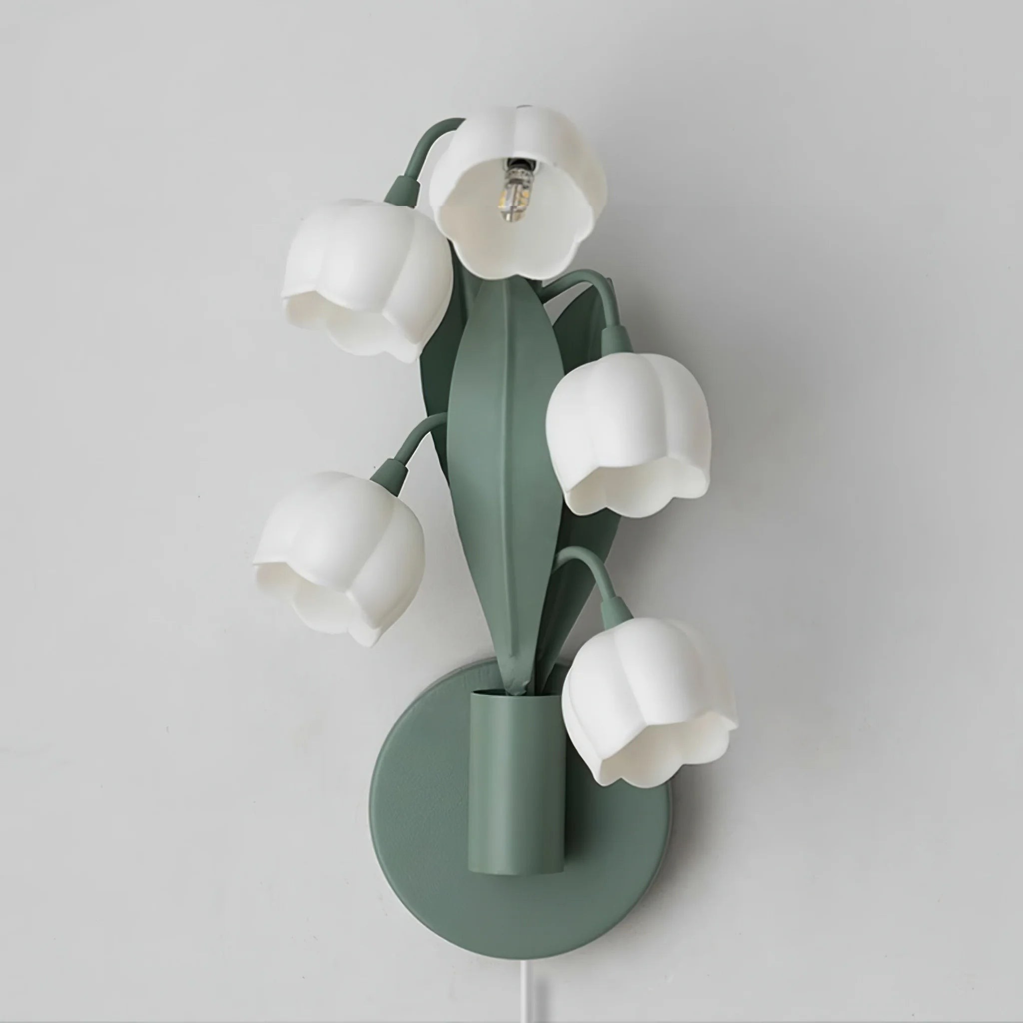 Bell Orchid Plug In Wall Lamp K973