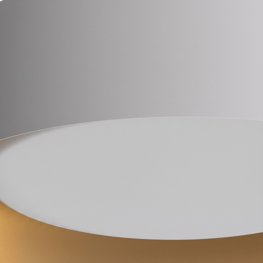 Velcora Contemporary Metal Flush Mount Ceiling Light - Elegant Drum Ceiling Fixture for Bedroom K2285