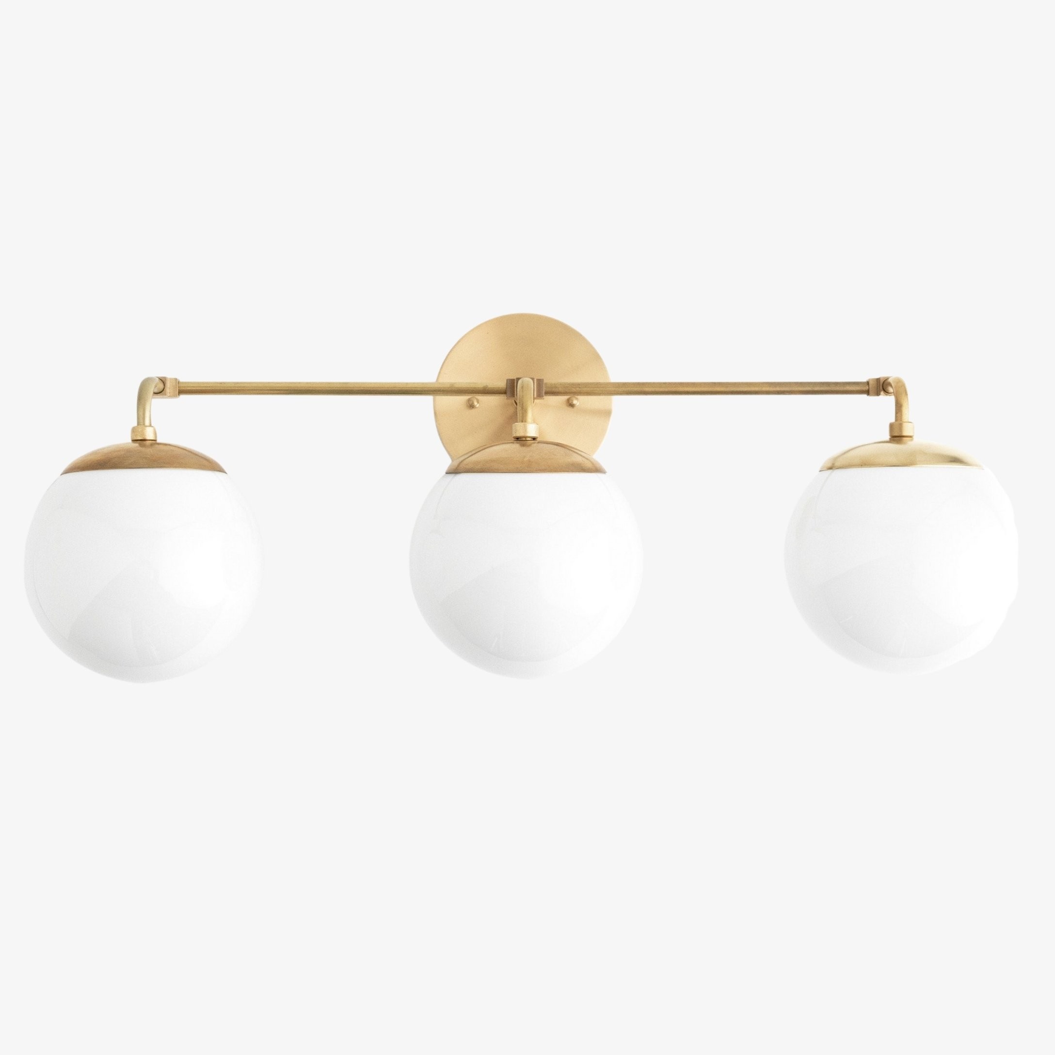 Glorica Glass Wall Sconce - Modern Vintage Vanity Light Fixture K1550