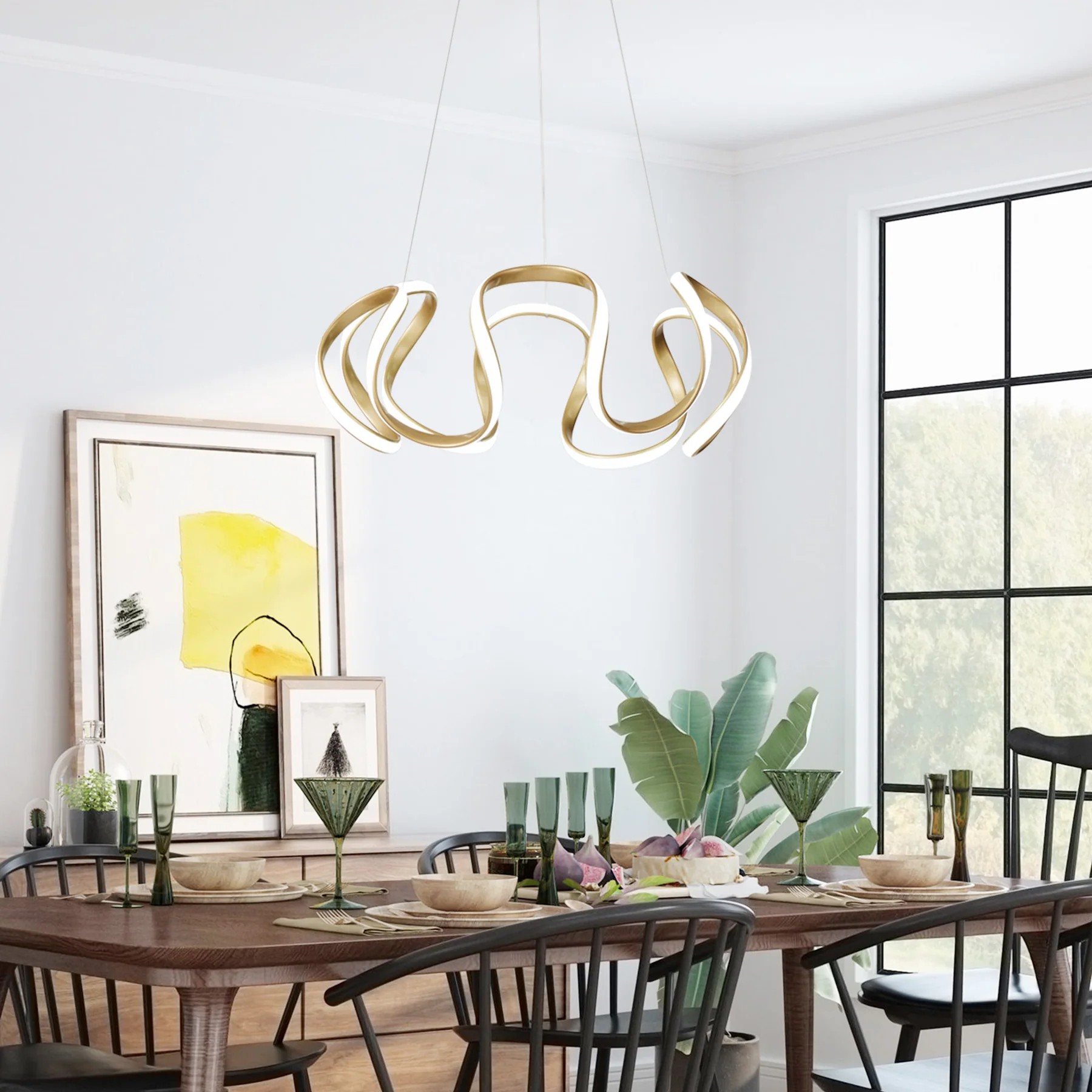 RIBBON LED Chandelier