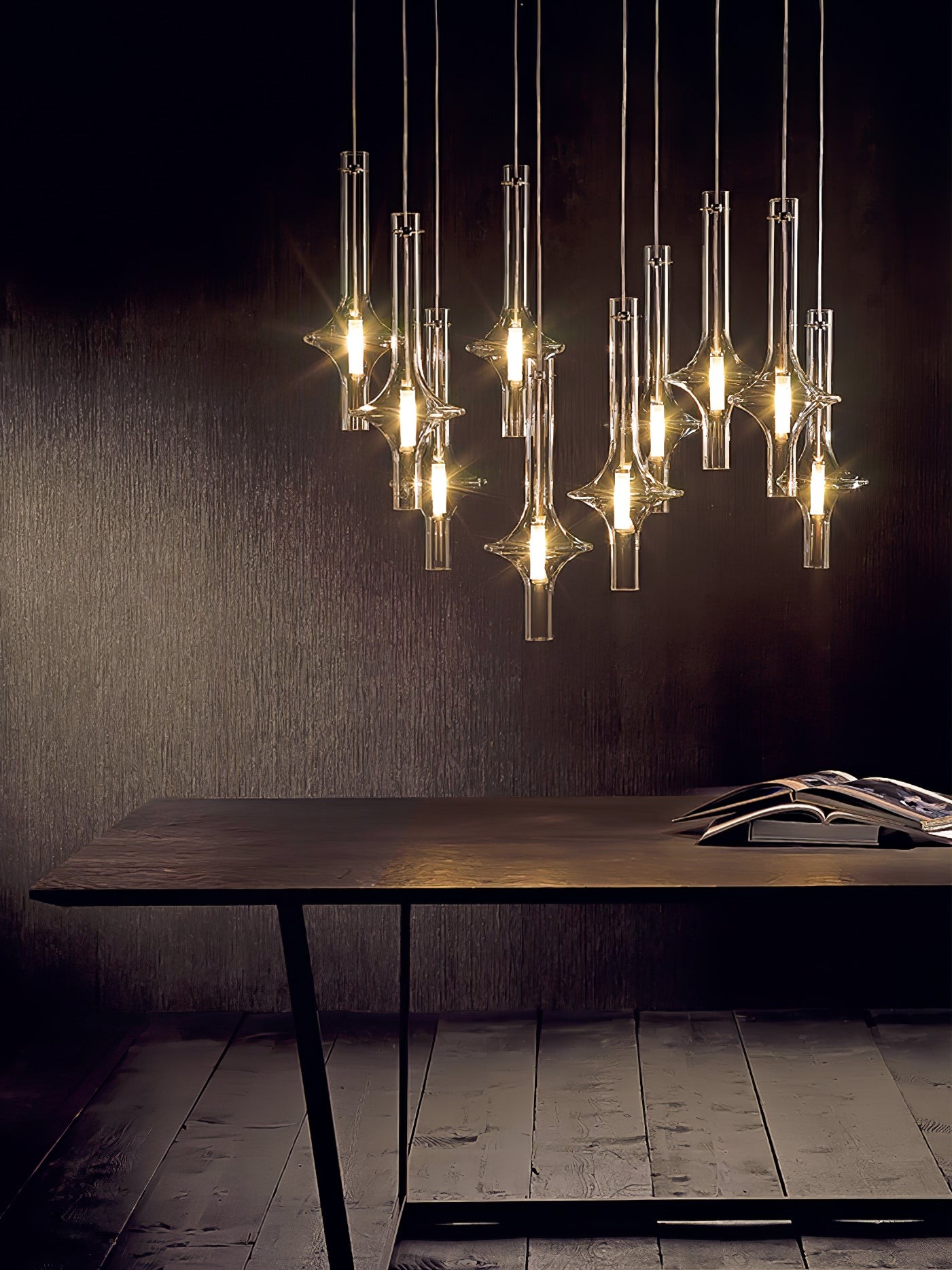 Modern Creative Glass Tube Pendant Lamp K774