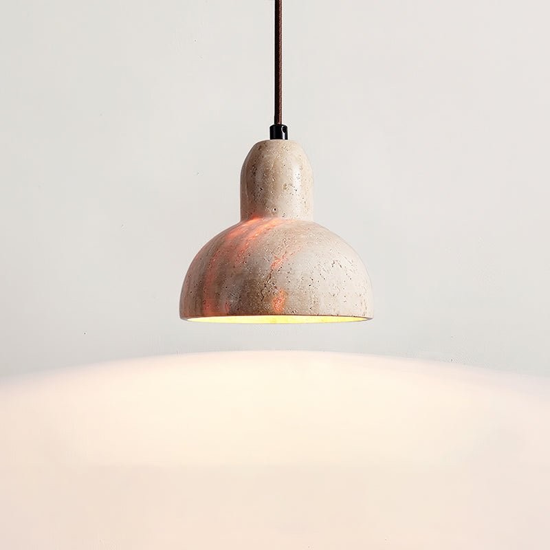 Wabi-Sabi Style Creative Travertine Pendant Light K690