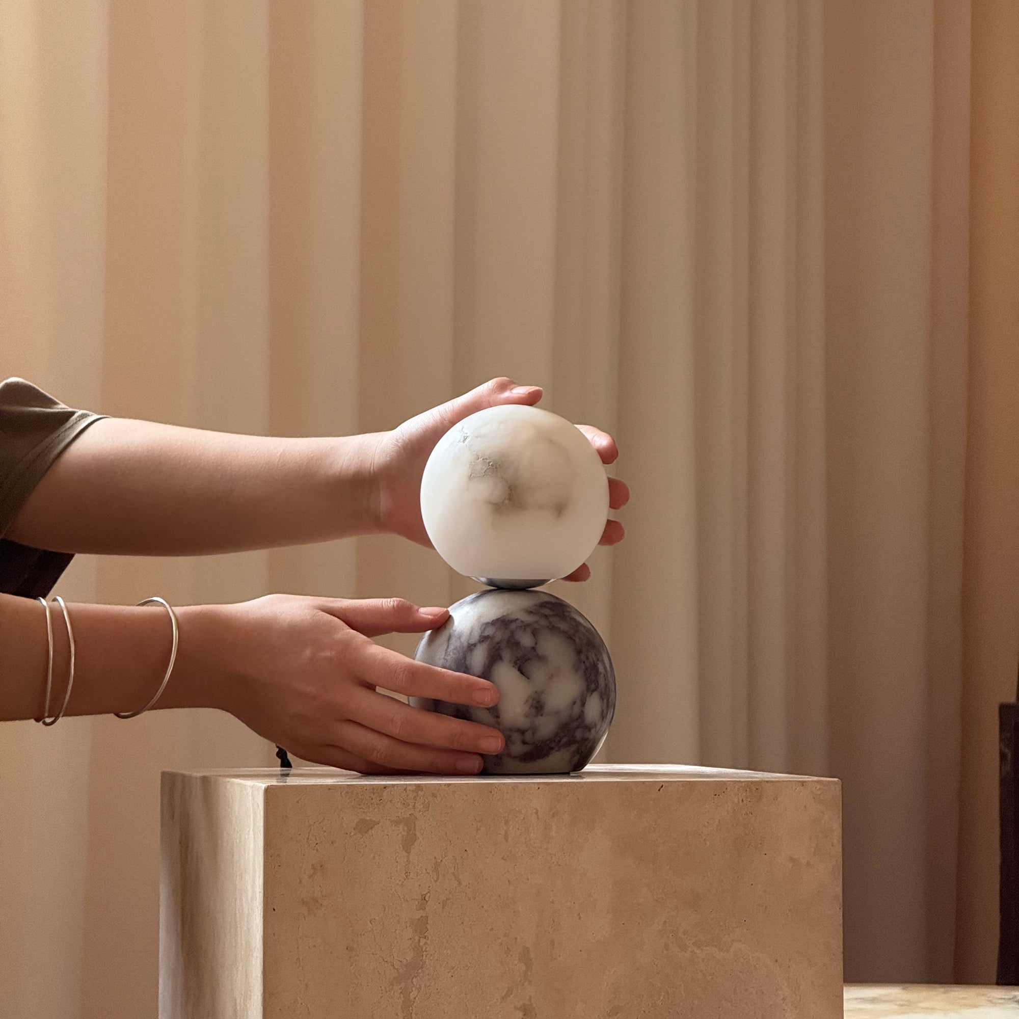 Lucide Marble Table Lamp D667
