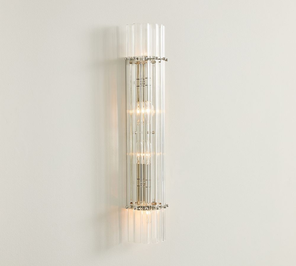 Lumora Elegant Crystal Wall Sconce - Modern Luxury Style Lamp for Hallway and Bedroom K1357