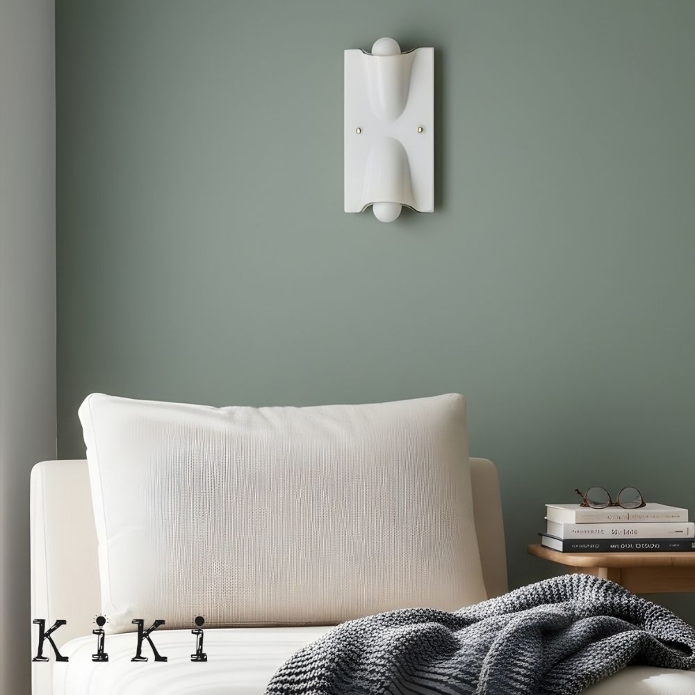 Colorful Curved Wall Sconce - Decorative Lighting for Living Room and Entryway K2342