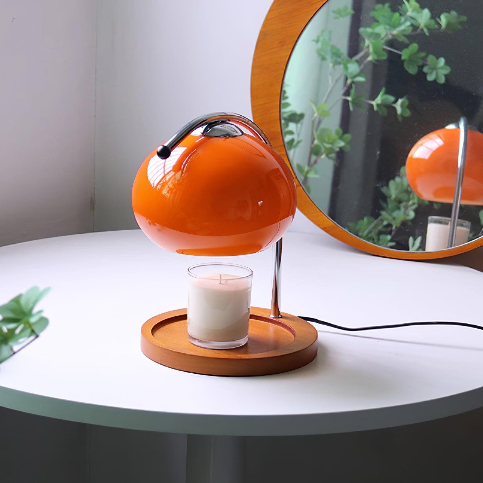 Modern Bauhaus Glass Candle Warmer Table Lamp K497