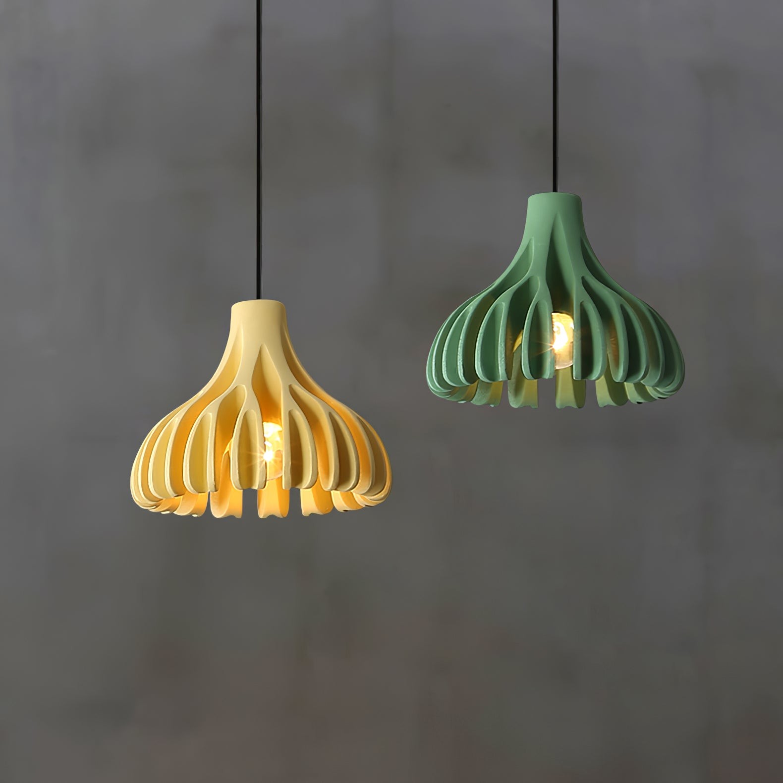 Coral Resin Pendant Lamp K1003