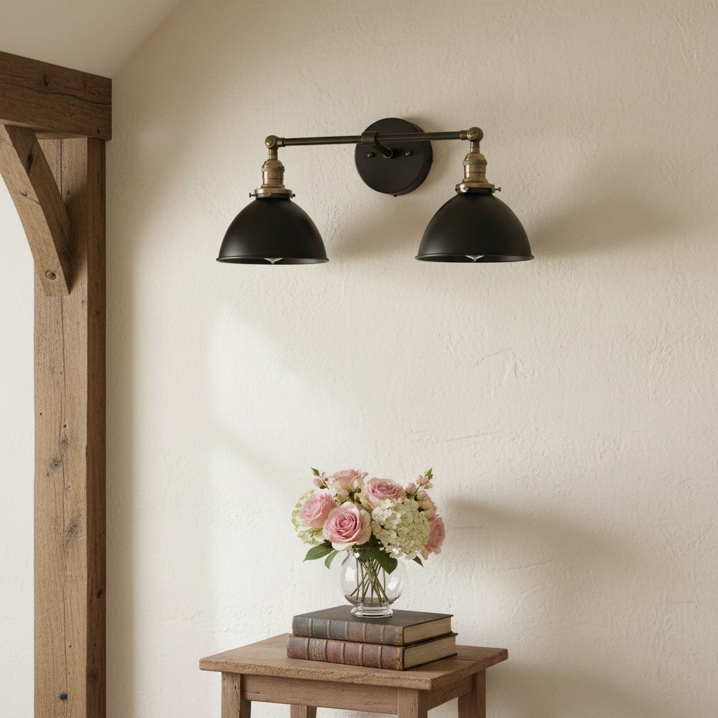 Conique Metal Industrial Vanity Light  - Modern Bathroom Lighting Fixture K1504