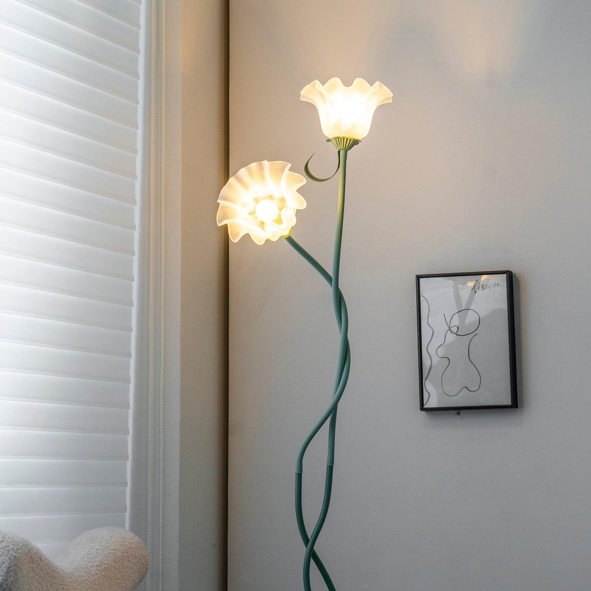 Creative Multi-Head Winding Flower Shape Floor Lamp K286