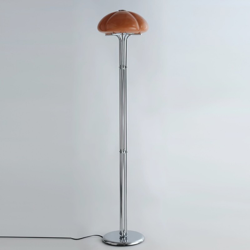Pumpkin Glass Floor Lamp K301