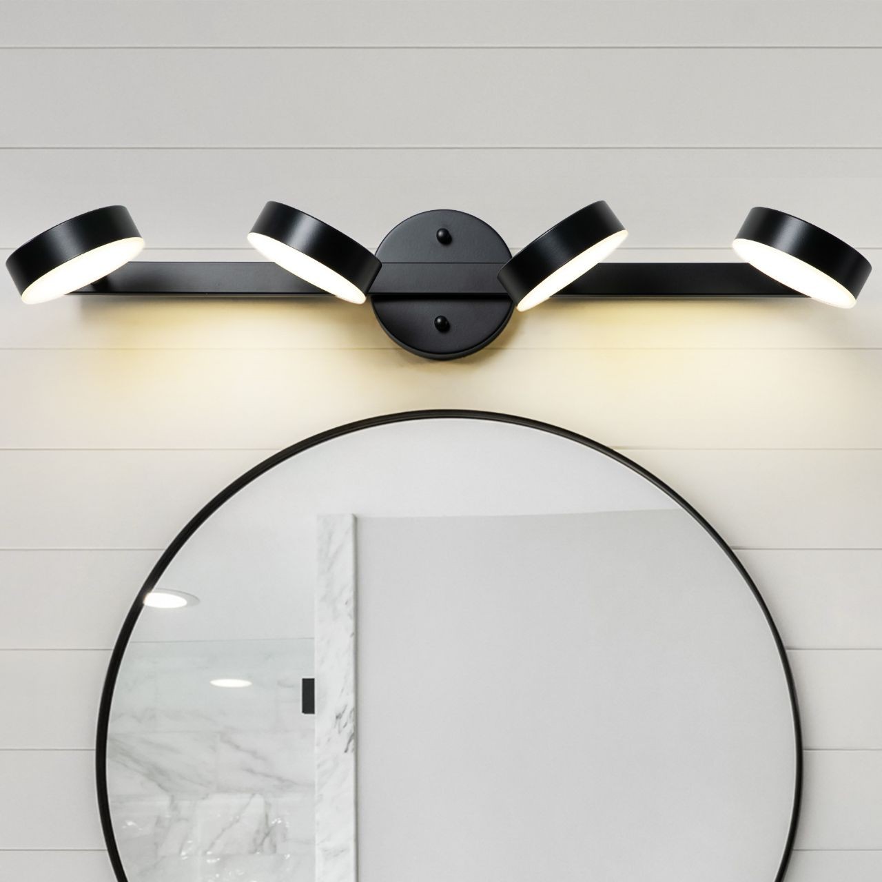 Modern Adjustable Multi Round Heads Bathroom Vanity Wall Light K117