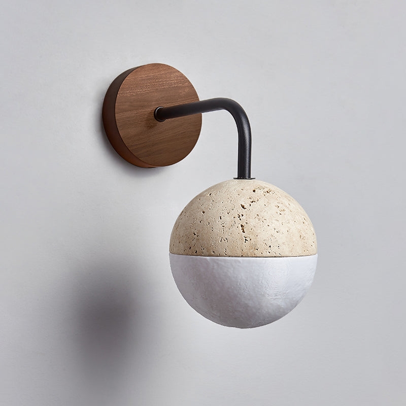 Tia Travertine Wall Lamp D662