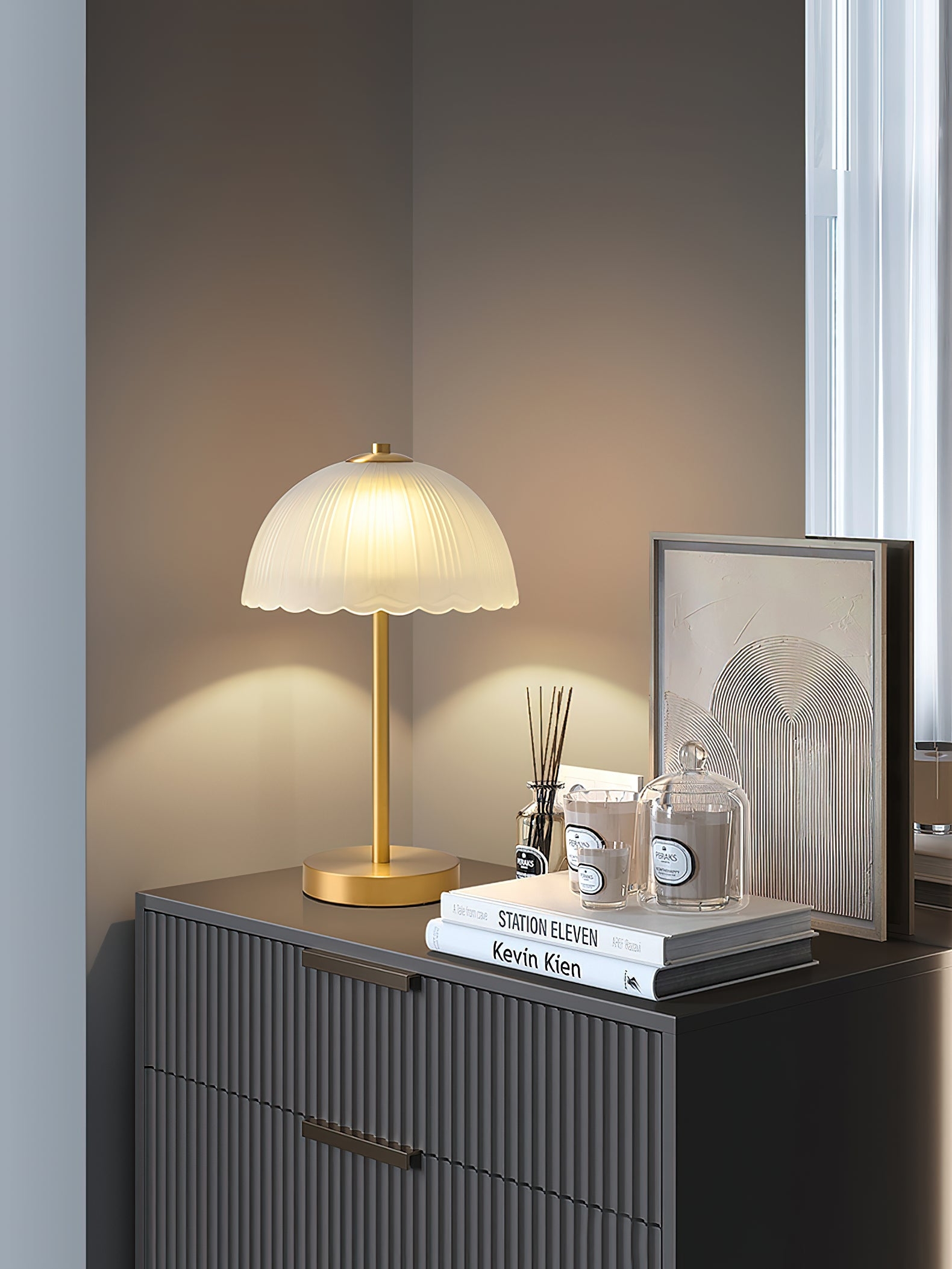 Small Umbrella Table Lamp D441