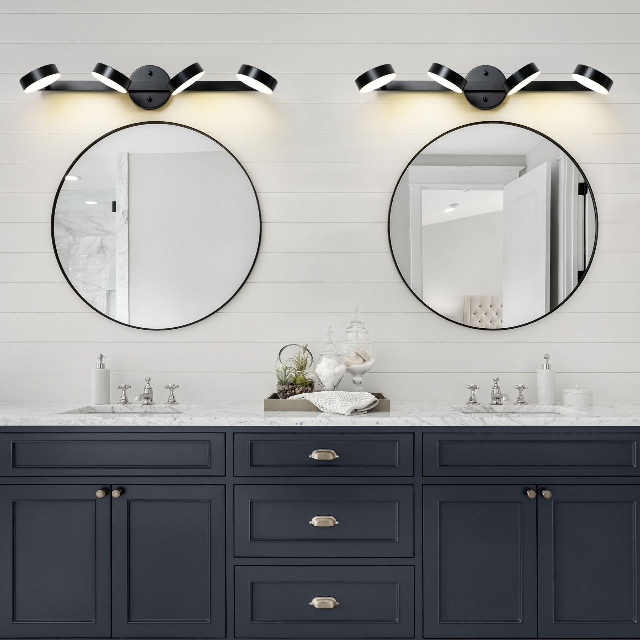 Modern Adjustable Multi Round Heads Bathroom Vanity Wall Light K117