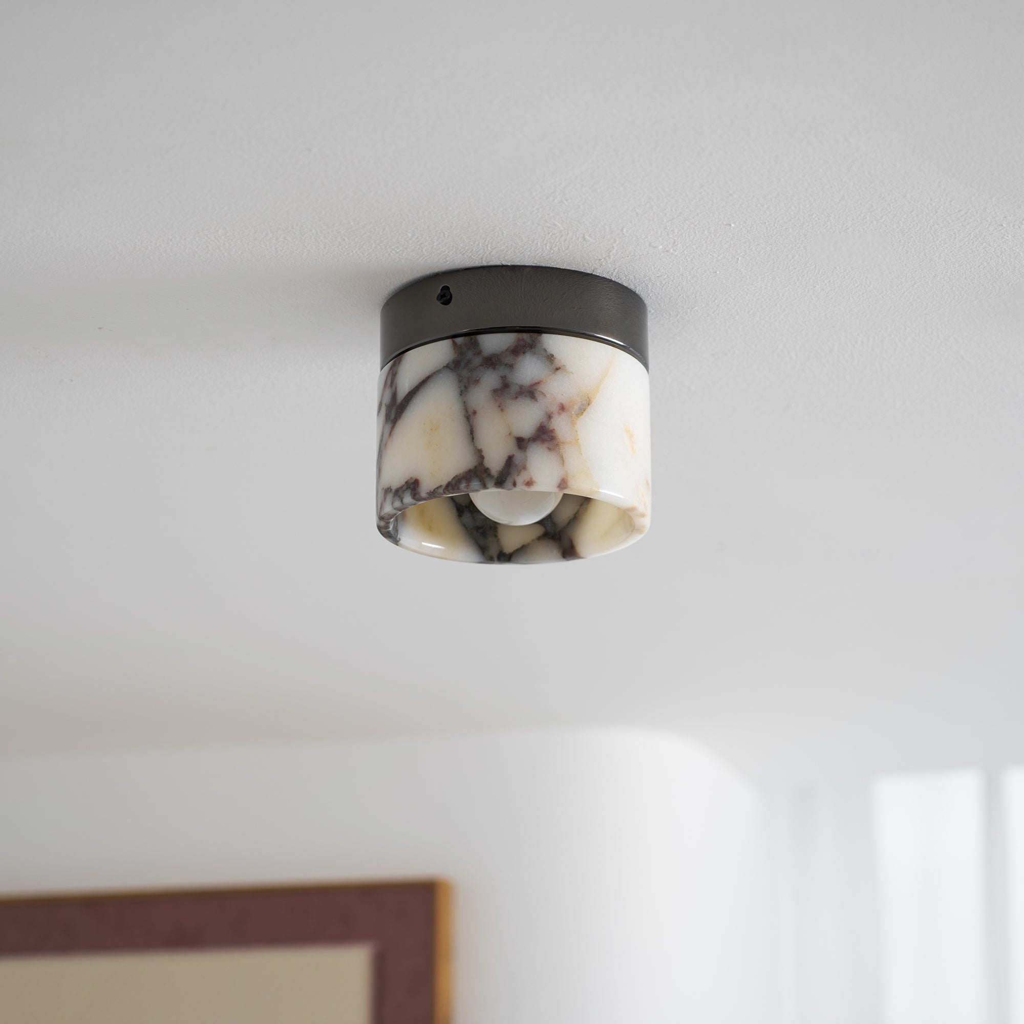 Marble Round Ceiling Lamp D627