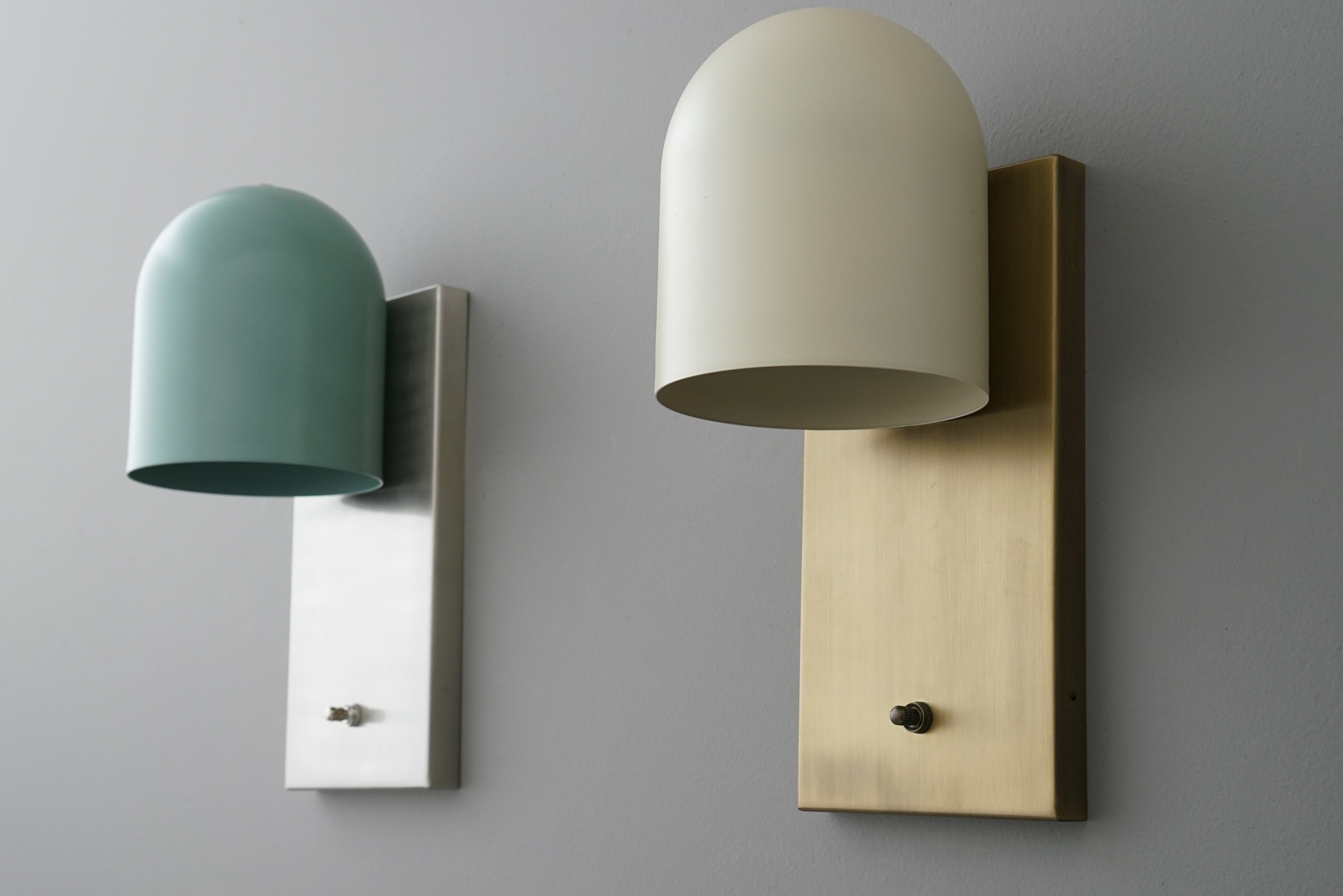 Metio Dome Elegant Wall Sconce Lighting - Classic Dome Shade Interior Fixture K1536