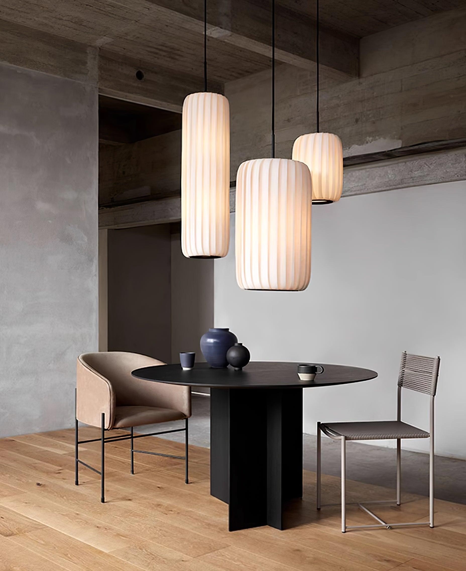 Scandinavian Minimalist Fabric Pendant Lamp K643