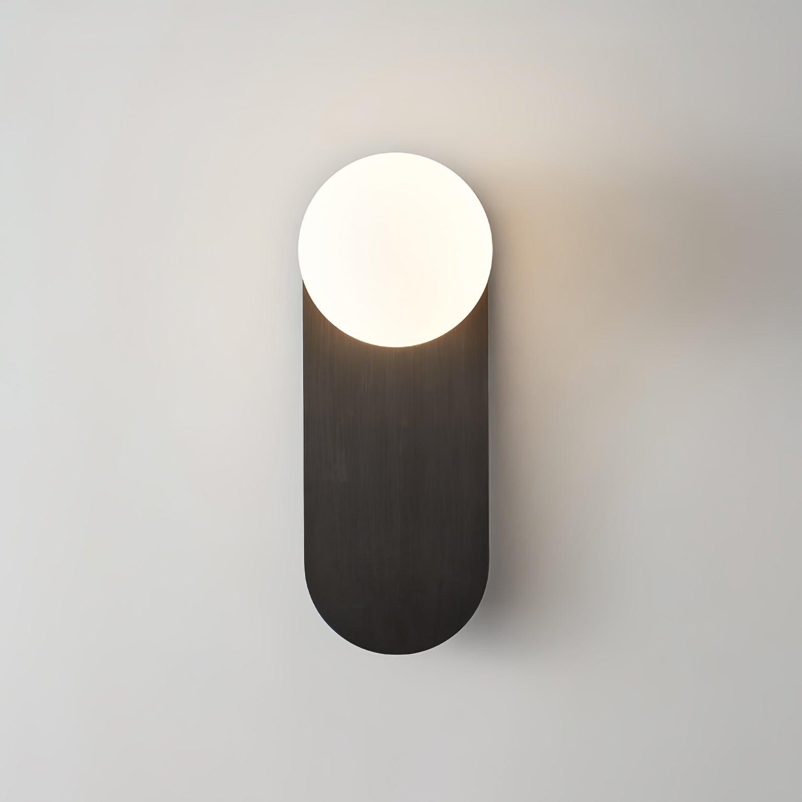 Modern Glass Base Sconce K383