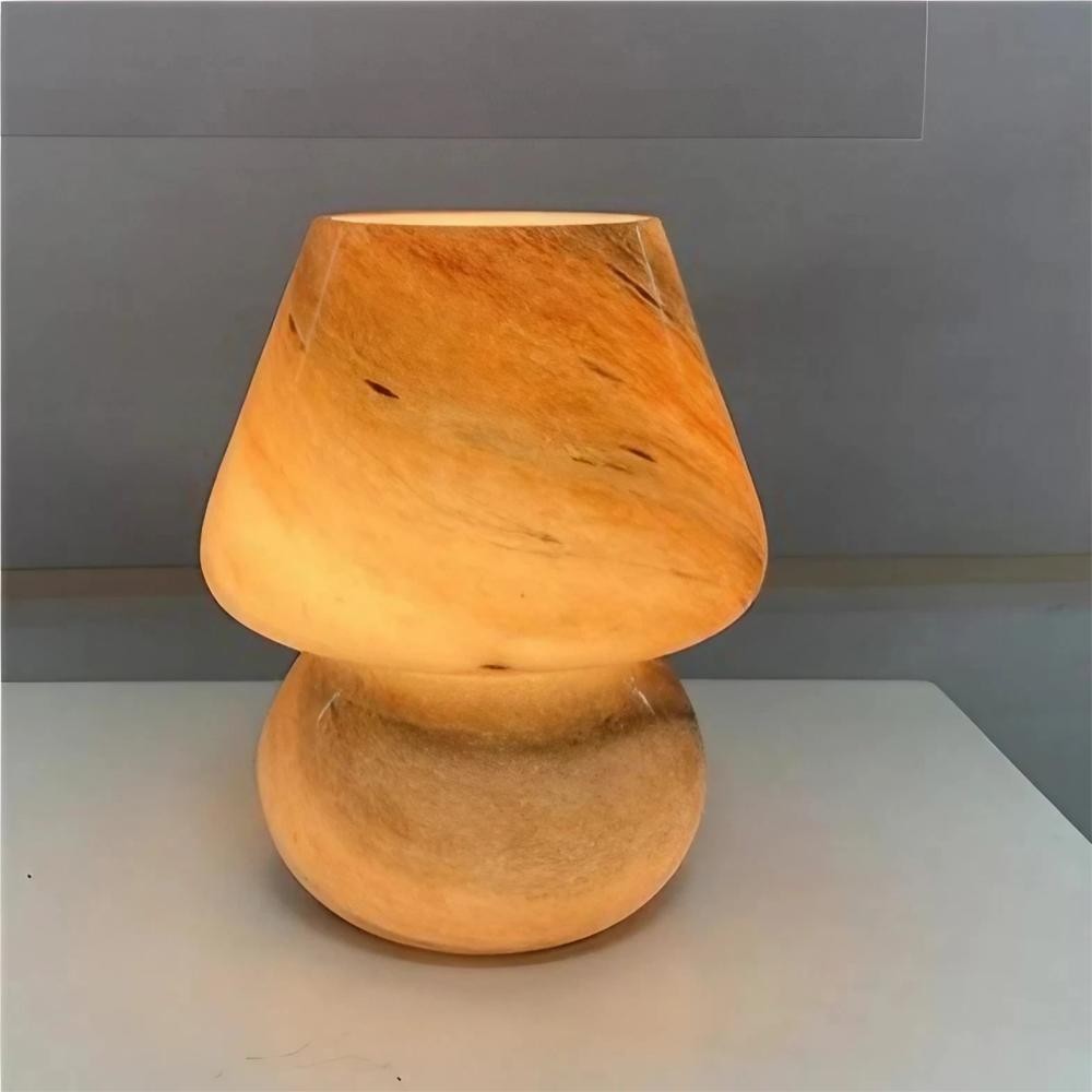 Decorative Handmade Glass Mushroom Table Lamp K53