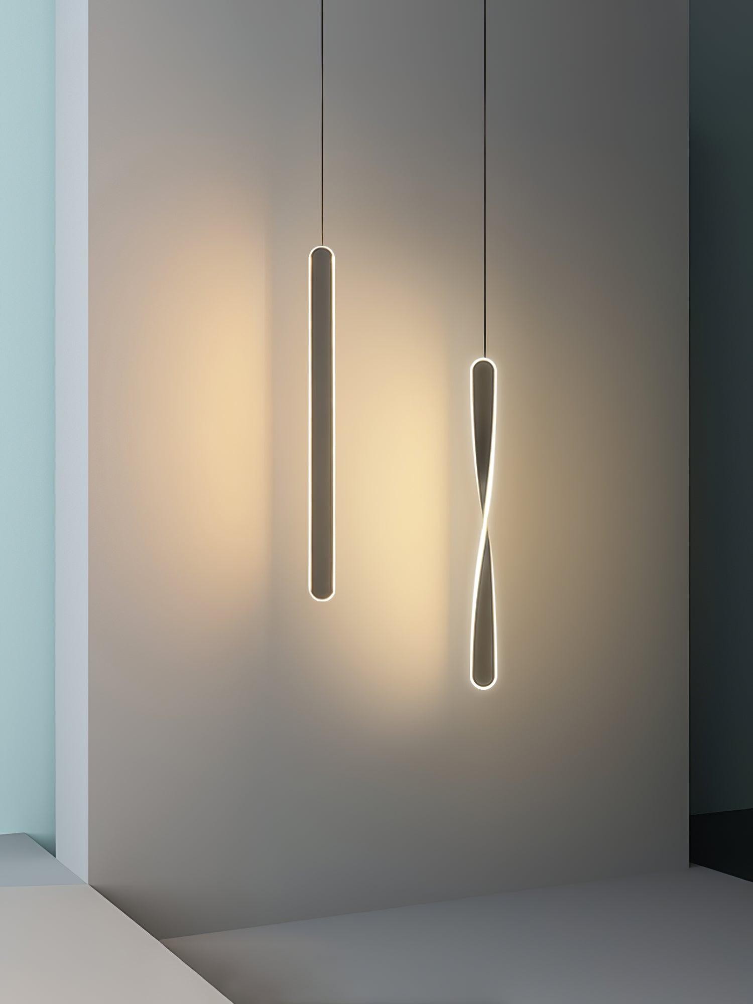 Nordic linear long Pendant Lamp K676