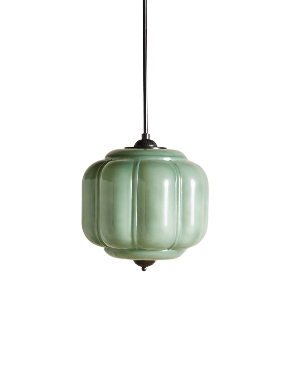 Retro Eloise Milk Glass Pendant Light For Kitchen K946