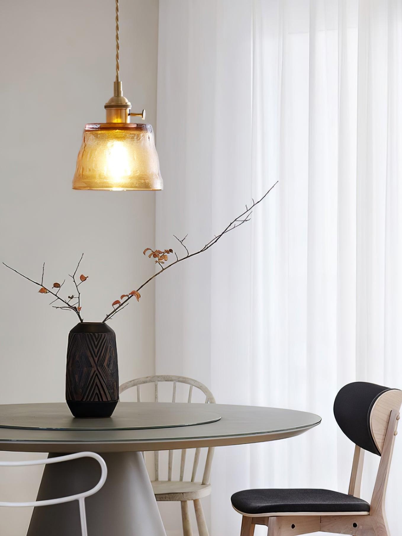 Nordic Simple Glass Cup Pendant Lamp K406