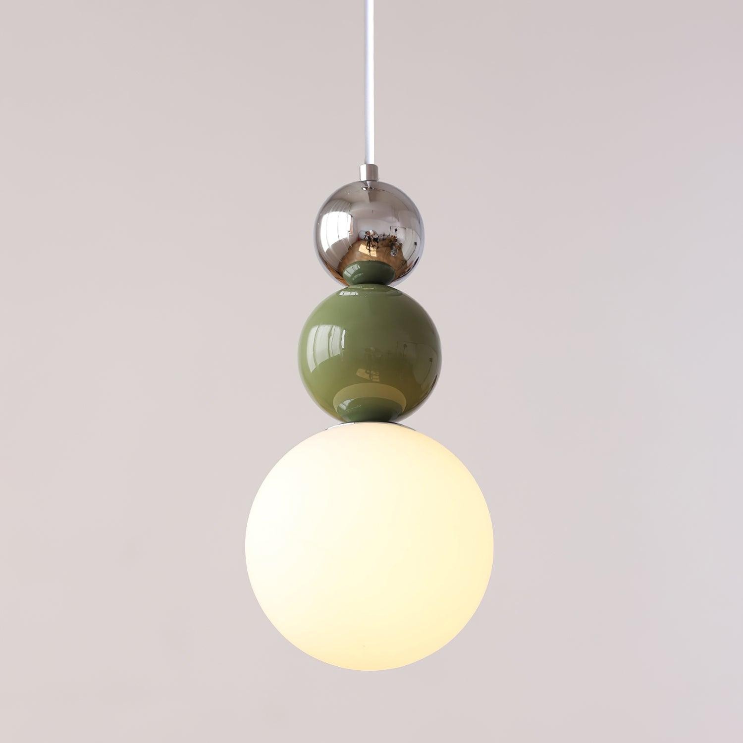 Nordic Cream Modern Simple Dot Pendant Lamp K355