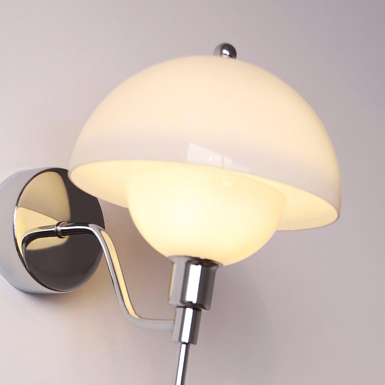 French Mushroom Vintage Wall Light K260
