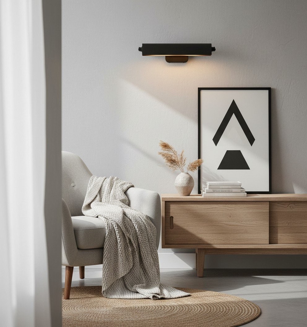 Modo Picture Light Adjustable Swing-Arm Design Classic Art Gallery Light for Wall Art K2175