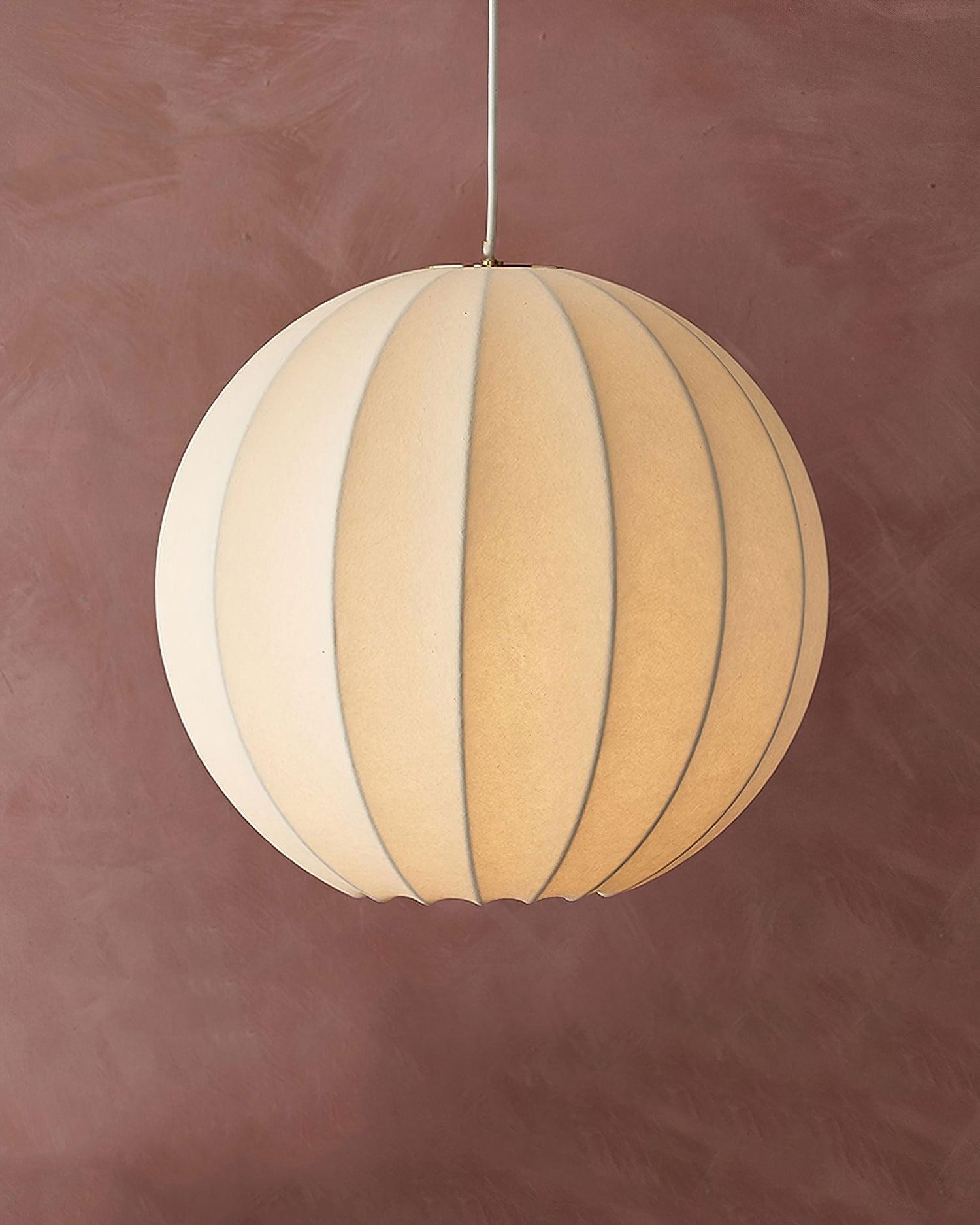 Creative Japanese Minimalist Silk Pendant Lamp For Restaurant K438