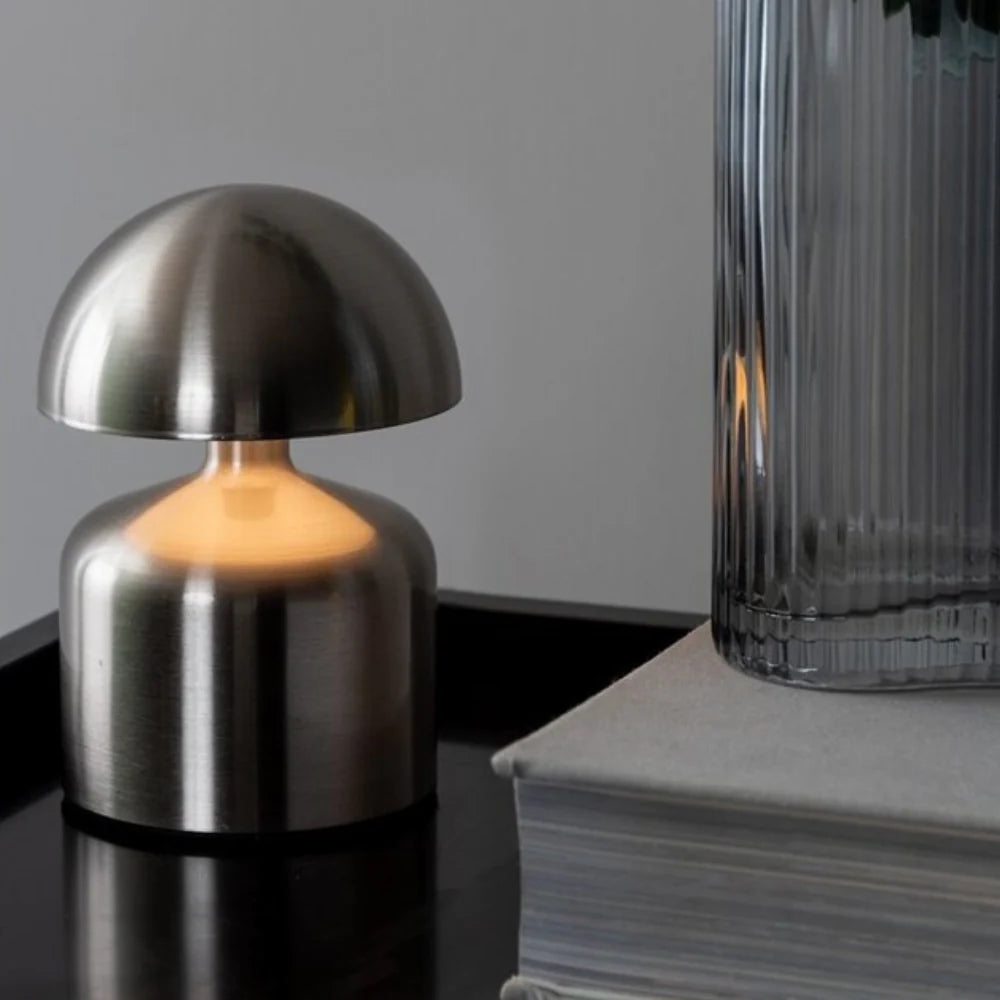 Luminous Nikkel Shine Table Lamp D844