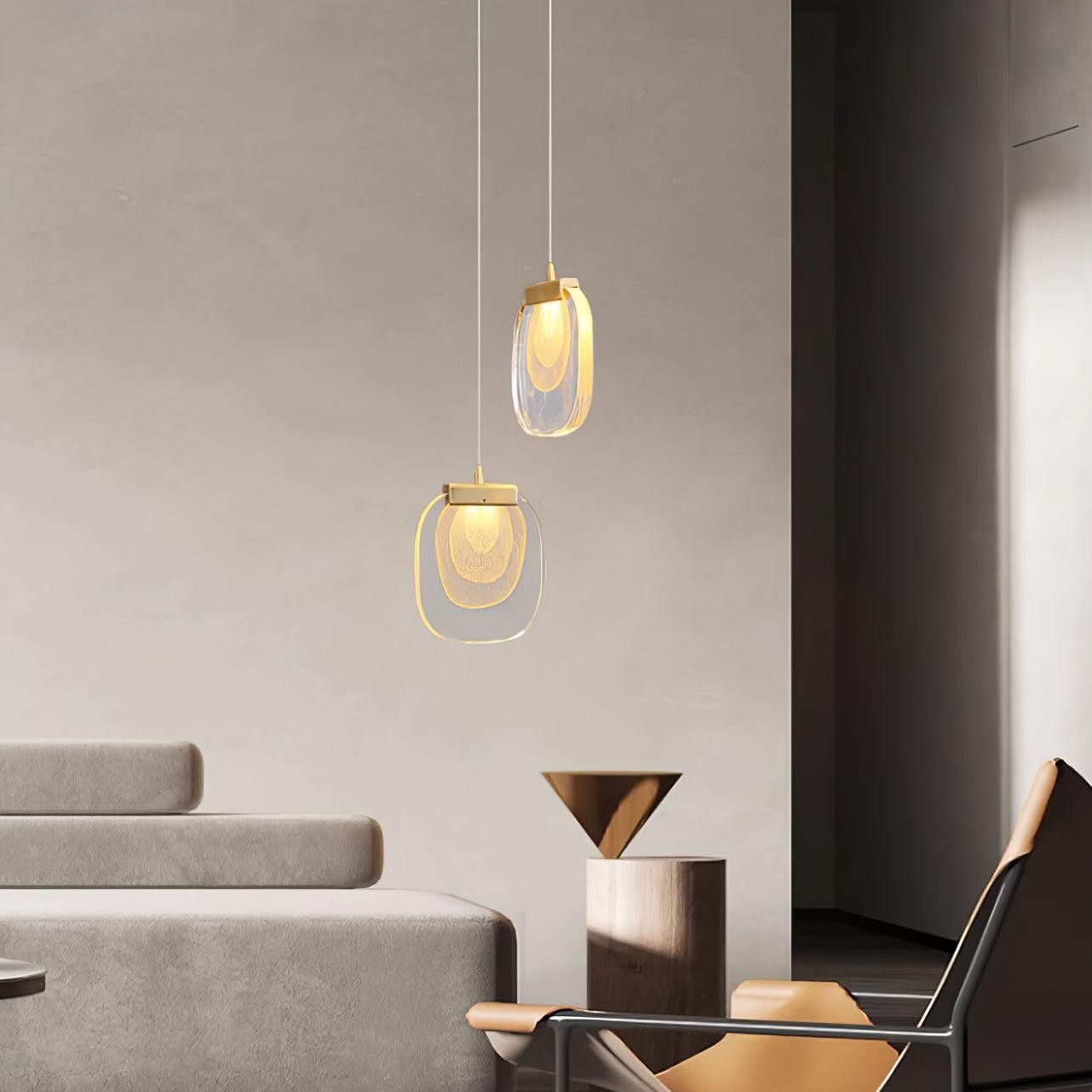 Glass Ripples Pendant Lamp K408