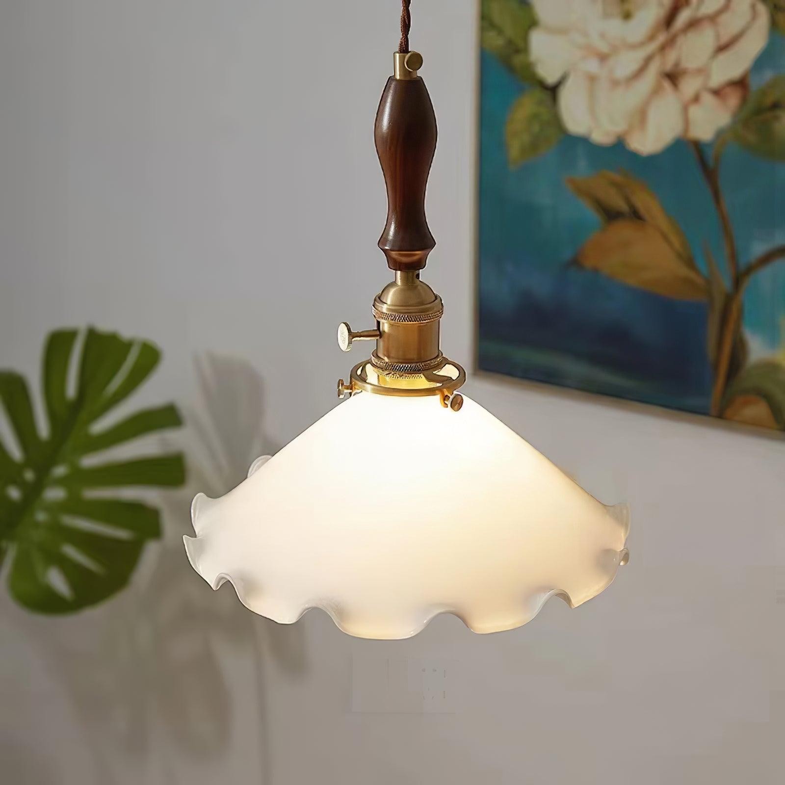 Milky Flower Pendant Light K507