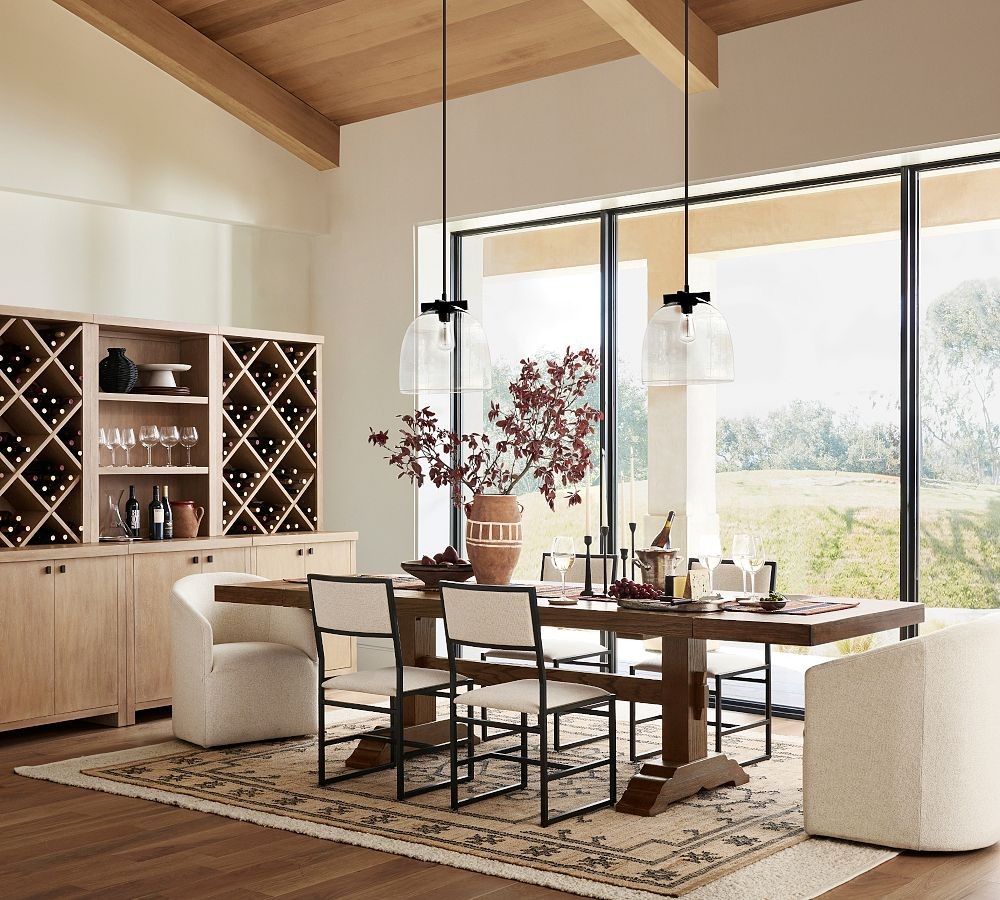 Auria Clear Glass Pendant Light - Stylish Dome Pendant Lamp for Kitchen and Lounge K1290