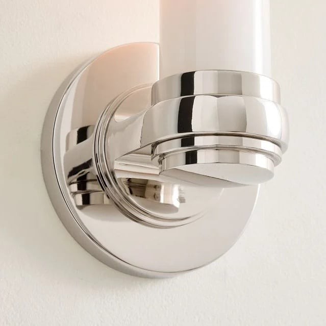 Roven Elegant Cylinder Glass Wall Lamp - Minimalist Wall Sconce for Entryway K1711