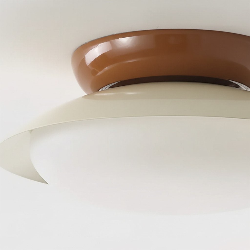 Heliora Modern Dome Ceiling Light - Minimalist Style for Living Room and Bathroom K2114