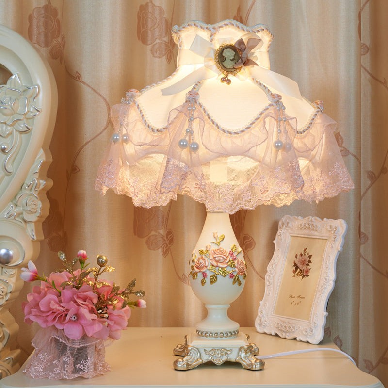 Vase Palace Resin Fabric Table Lamp K722