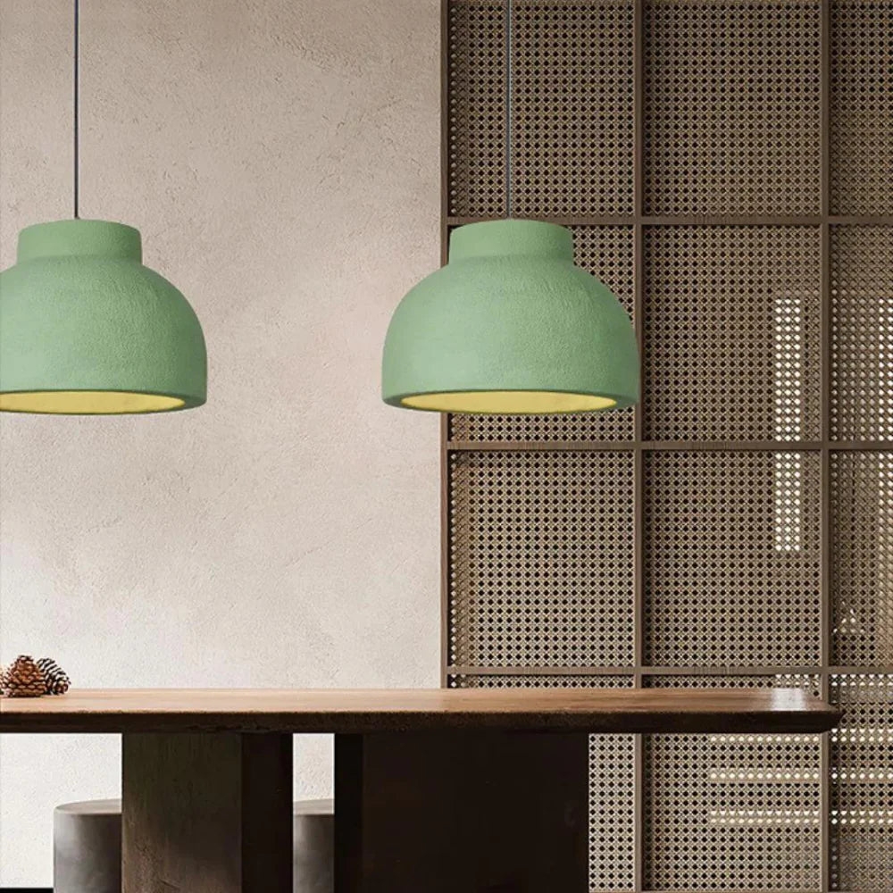 Nordic Bowl Minimalist Polystyrene Pendant Light D829