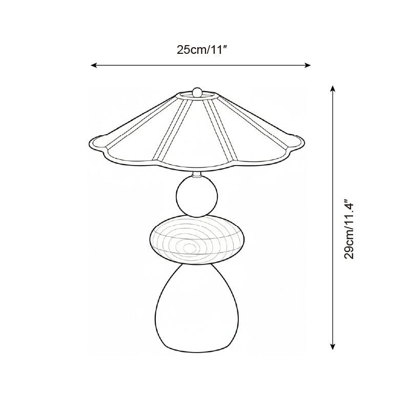 Equinox Plug In Table Lamp D365