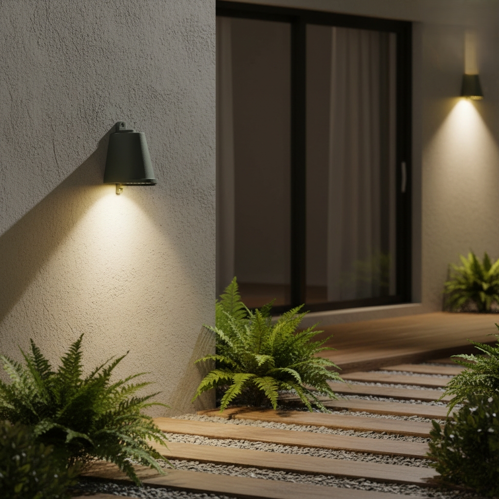 Industrial Metal Bell-Shaped IP65 Waterproof Outdoor Wall Light D876