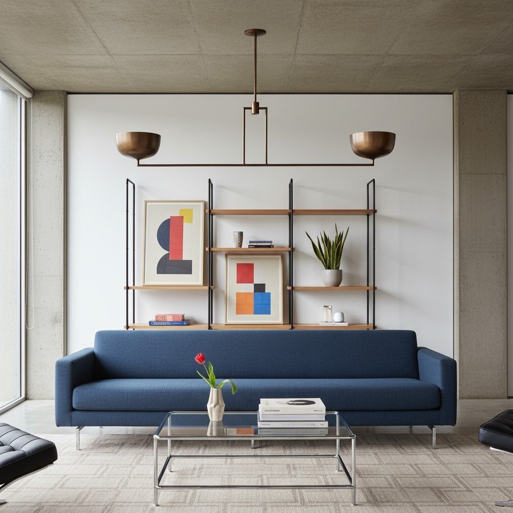 Lustrona Multi-Light Chandelier Metal Dome Shades - Streamlined Modern for Dining Room K1638