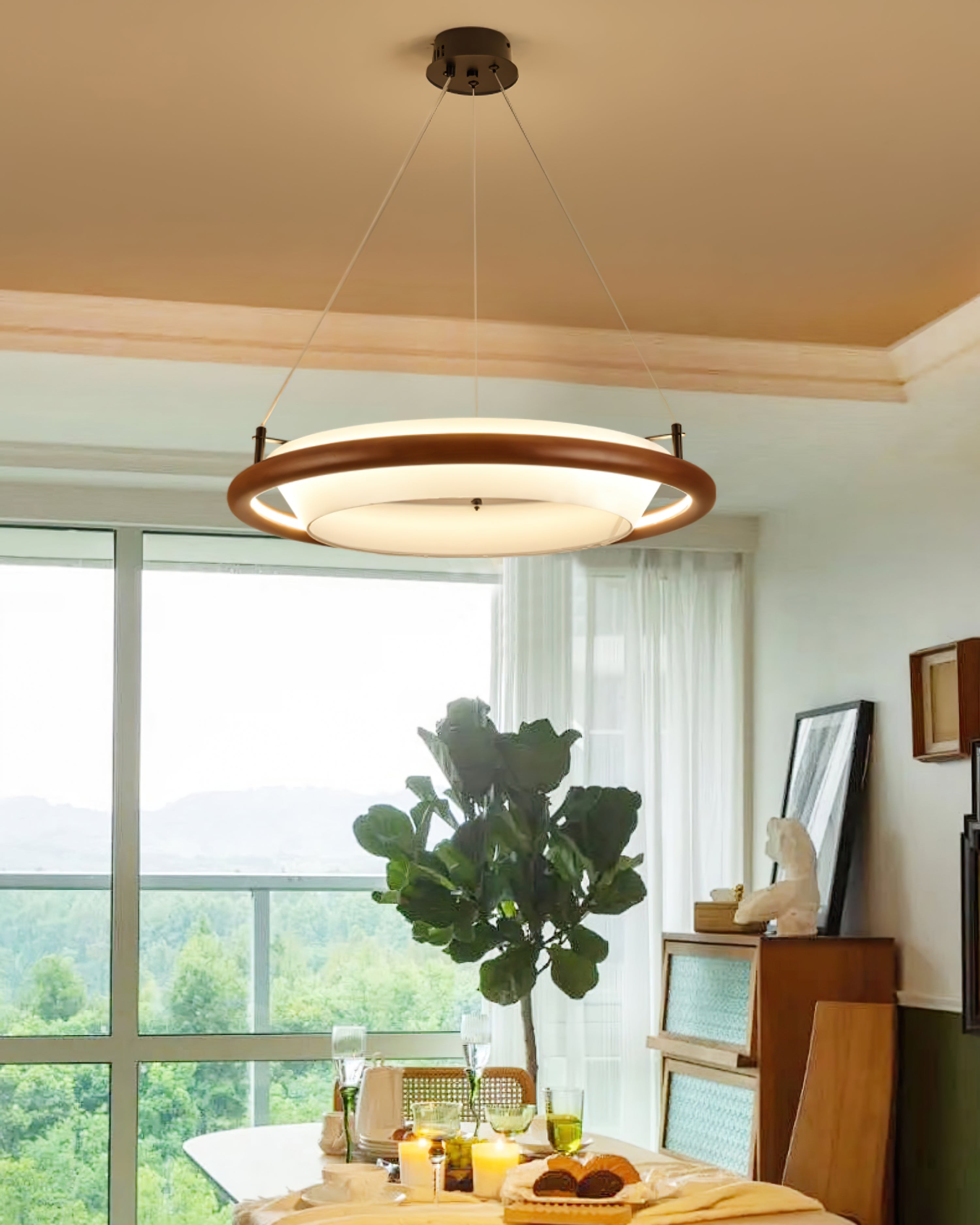 Azria Wood Chandelier K968