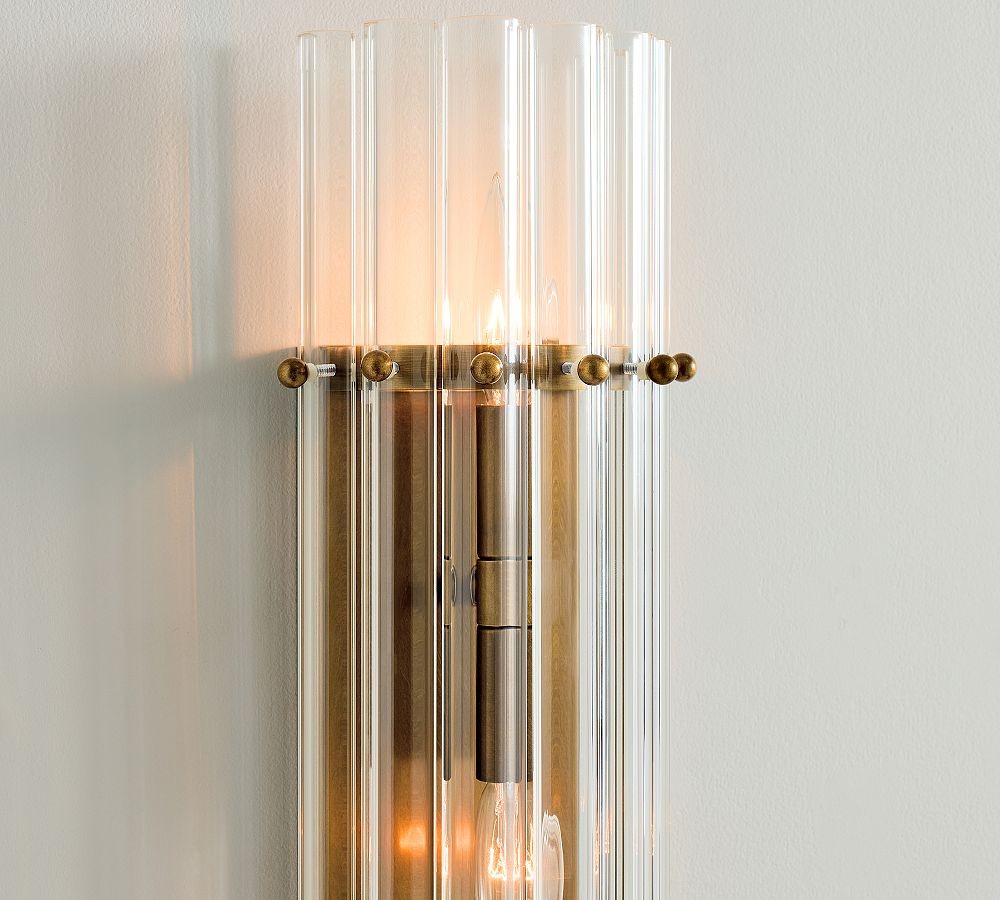 Lumora Elegant Crystal Wall Sconce - Modern Luxury Style Lamp for Hallway and Bedroom K1357