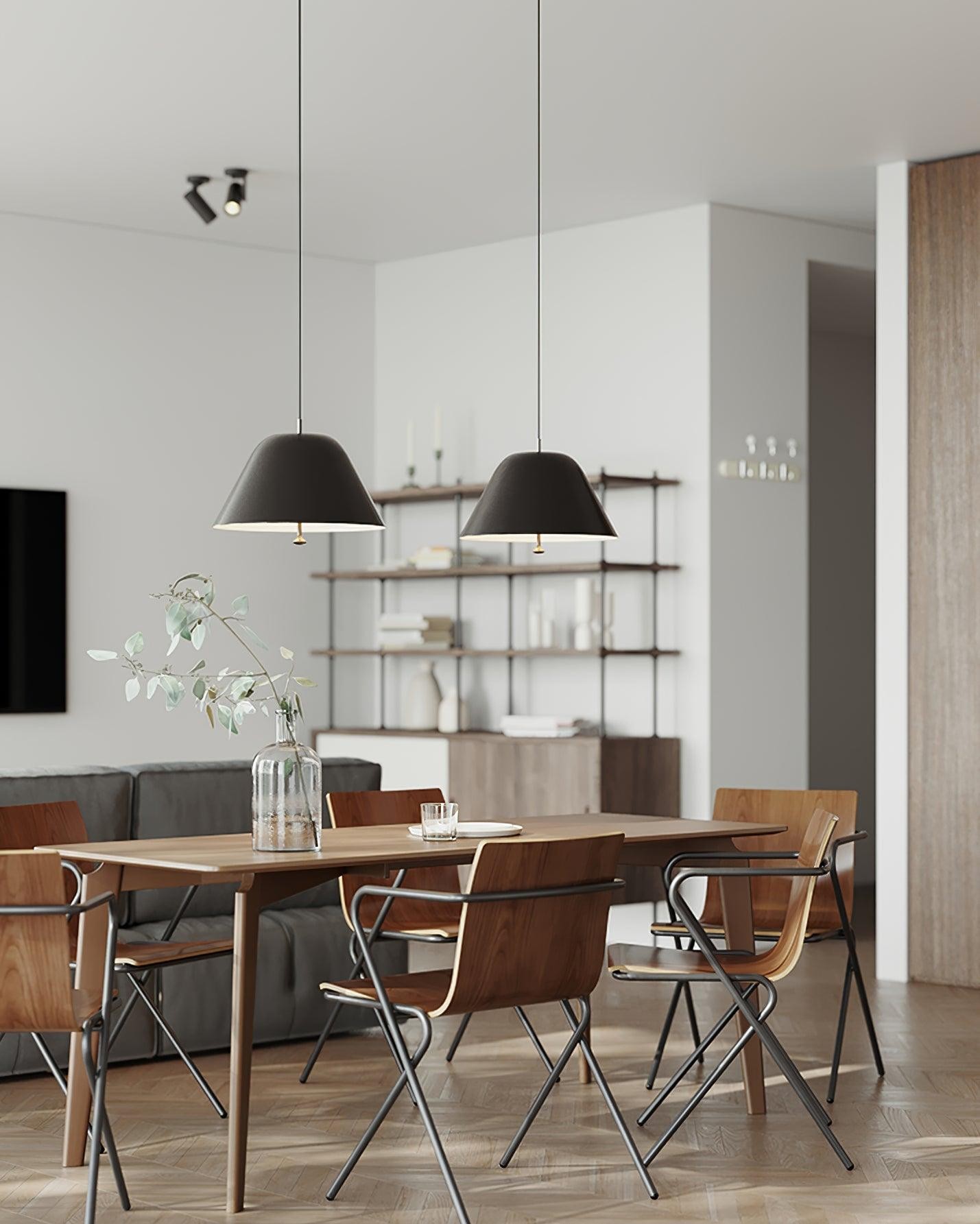 Metal Pear Pendant Lamp K452