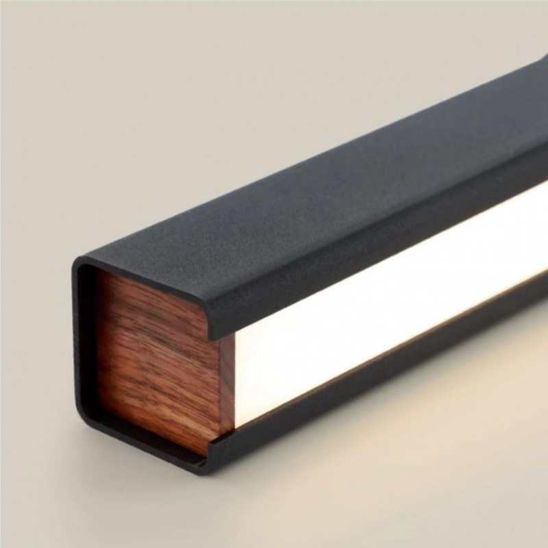 Industrial Metal LED Horizontal Linear Chandelier K128